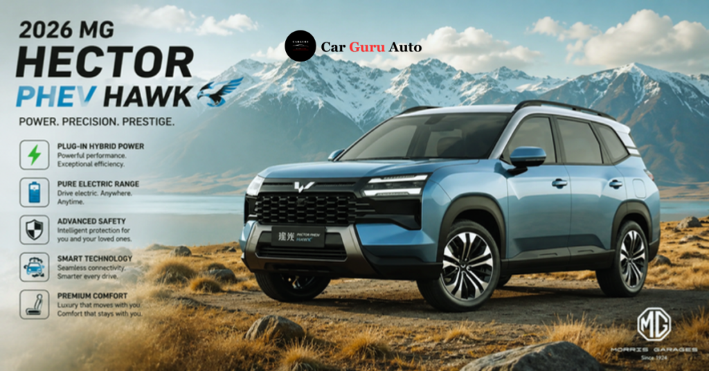 2026 MG Hector PHEV Hawk